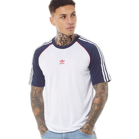 adidas herren t shirt weiß lang|T.